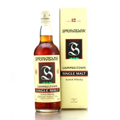 Springbank 12 Year Old Green Thistle 1990s