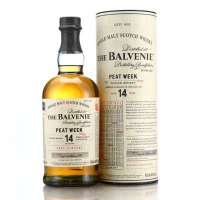 Balvenie 2002 Peat Week 14 Year Old