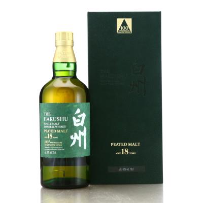 Hakushu 18 Year Old / Suntory Whisky 100th Anniversary