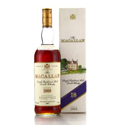 Macallan 1969 18 Year Old