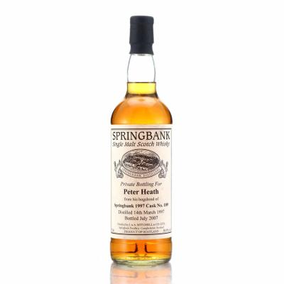 Springbank 1997 Private Cask #109 / Peter Heath Springbank 1997 Private Cask #109 / Peter Heath