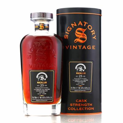 Macallan 1997 Signatory Vintage 25 Year Old Cask Strength #12/3 / Symington’s Choice