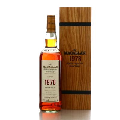 Image for Macallan 1978 Fine and Rare 39 Year Old #13810