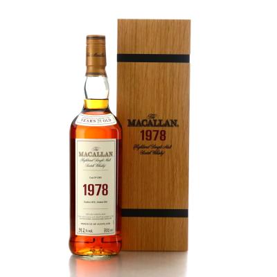 Image for Macallan 1978 Fine and Rare 39 Year Old #13810