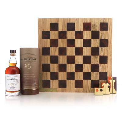 Image for Balvenie 25 Year Old Rare Marriages / Ellie Mercer Chess Set