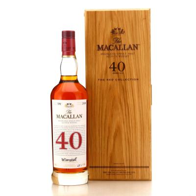Image for Macallan 40 Year Old The Red Collection 2020 Release