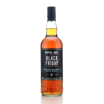 Image for Highland Single Malt 15 Year Old Master Of Malt / Black Friday