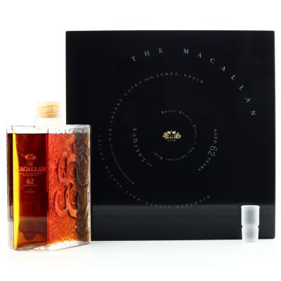 Macallan 62 Year Old Lalique Six Pillars Collection No.5 / Bottle 3