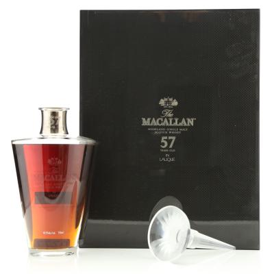 Macallan 57 Year Old Lalique Six Pillars Collection 75cl / US Import