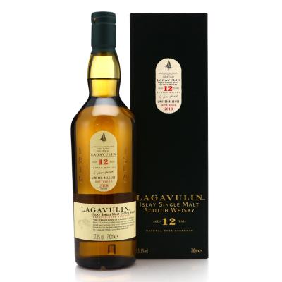 Lagavulin 12 Year Old Cask Strength 2018 Release