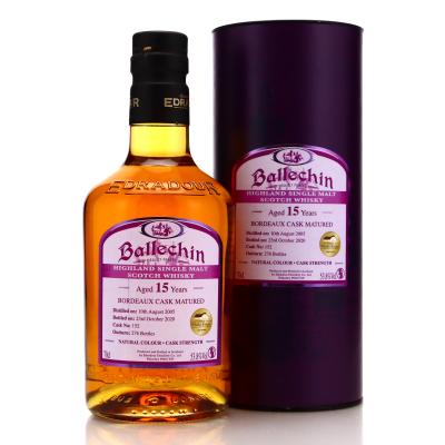 Ballechin 2005 Single Bordeaux Cask 15 Year Old #152 / Whisky Kruger