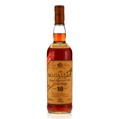 Macallan 10 Year Old 100 Proof 1990s