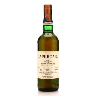 Laphroaig 15 Year Old / Spirit Import