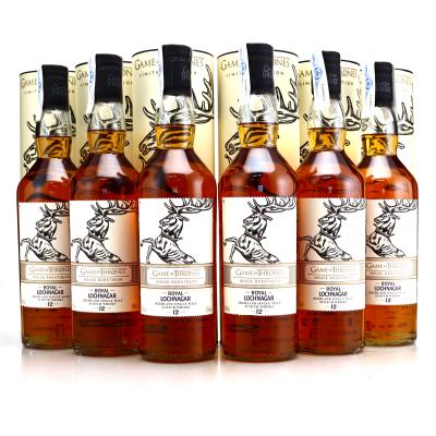 Royal Lochnagar 12 Year Old Game of Thrones 6 x 70cl / House Baratheon