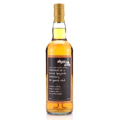 Speyside Single Malt 1994 Whisky Nerds 26 Year Old