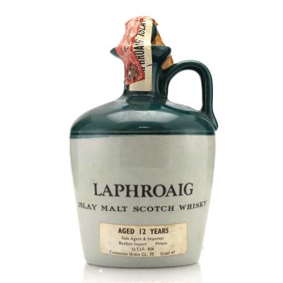 Laphroaig 12 Year Old Decanter 1970s / Bonfanti Import