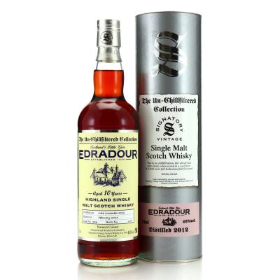 Edradour 2012 Signatory Vintage 10 Year Old