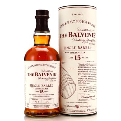 Balvenie 15 Year Old Sherry Cask Single Barrel #17924