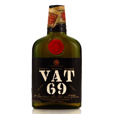 VAT 69 Half Bottle 1960s