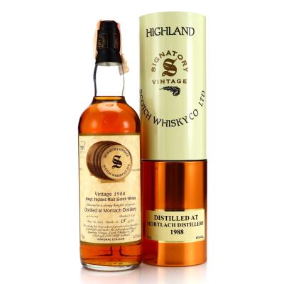 Mortlach 1988 Signatory Vintage 10 Year Old