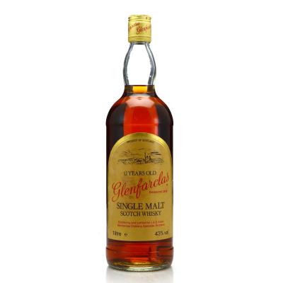 Glenfarclas 12 Year Old 1 Litre 1980s / Duty Free