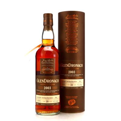 Glendronach 2003 Single Cask Finish 10 Year Old #3846