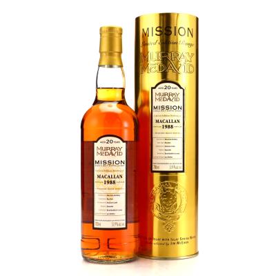 Macallan 1988 Murray McDavid 20 Year Old / Mission Gold