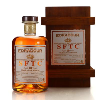 Edradour 2006 Single Madeira Cask 10 Year Old # 225 50cl