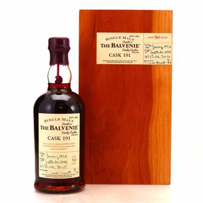 Balvenie 1952 Single Cask 50 Year Old #191