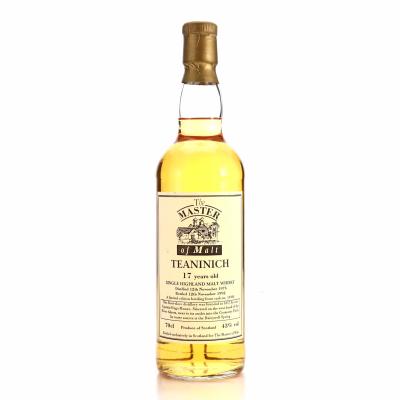 Teaninich 1975 Master of Malt 17 Year Old