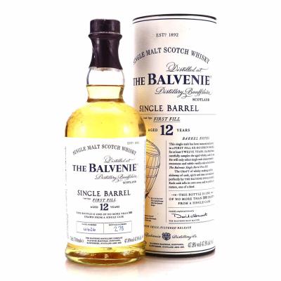 Balvenie 12 Year Old First Fill Single Barrel #4626