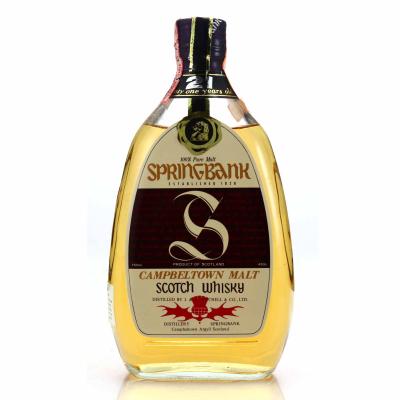 Springbank 21 Year Old 1970-80s