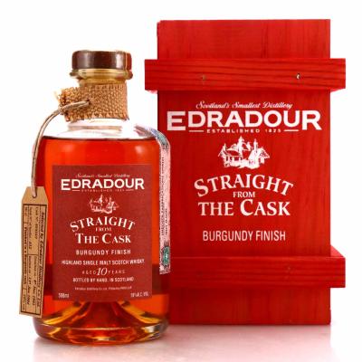 Edradour 1993 Straight from the Cask 10 Year Old Burgundy Finish 50cl