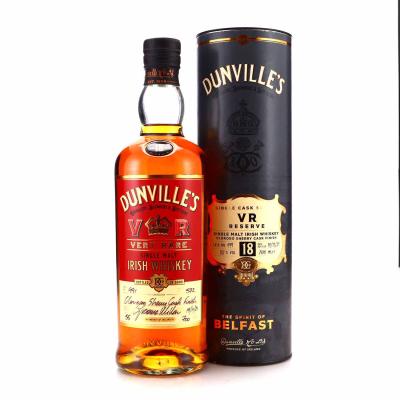 Dunville's VR 18 Year Old Single Oloroso Cask Finish Single Malt #991 Dunville's VR 18 Year Old Single Oloroso Cask Finish Single Malt #991