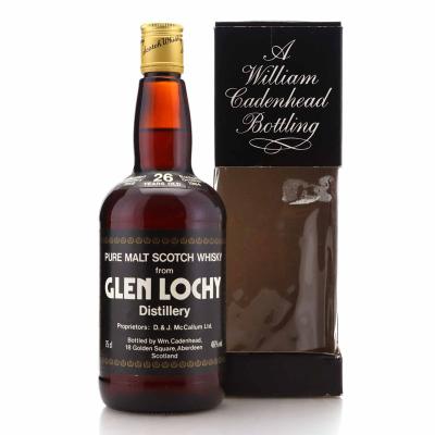 Glenlochy 1958 Cadenhead's 26 Year Old Glenlochy 1958 Cadenhead's 26 Year Old