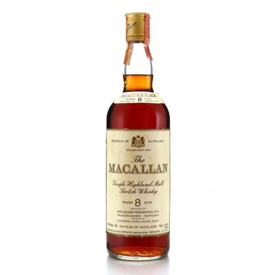 Macallan 8 Year Old Campbell, Hope and King 1970s / Rinaldi Import