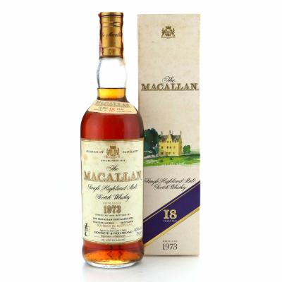 Macallan 1973 18 Year Old / Giovinetti Import