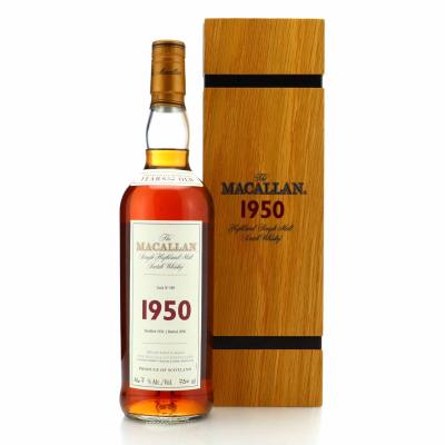 Macallan 1950 Fine and Rare 52 Year Old #598 75cl / US Import