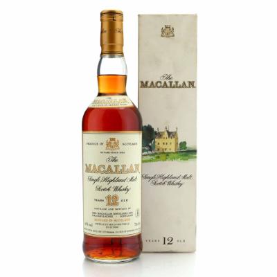 Macallan 12 Year Old 1990s / Gouin Import