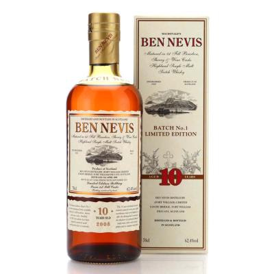 Image for Ben Nevis 2008 Limited Edition 10 Year Old Batch No.1