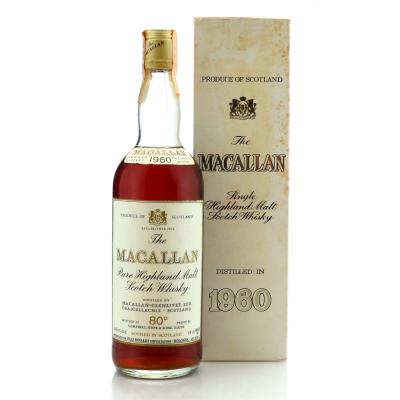Macallan 1960 Campbell, Hope and King 80 Proof / Rinaldi Import