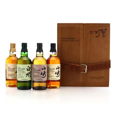 Suntory Tsukuriwake Selection 2024 Editions 4 x 70cl / Wooden Presentation Case