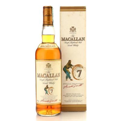 Macallan 7 Year Old Armando Giovinetti Special Selection early 2000s