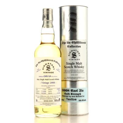 Image for Caol Ila 2008 Signatory Vintage 11 Year Old Cask Strength / Tasttoe