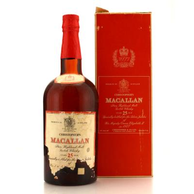 Image for Macallan 25 Year Old Christopher & Co 1.5 Litre / Silver Jubilee 1977