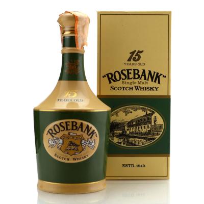 Rosebank 15 Year Old Distillers Agency Spode Decanter 1980s / Zenith Import