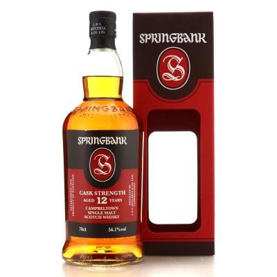 Springbank 12 Year Old Cask Strength 2020 / 56.1%