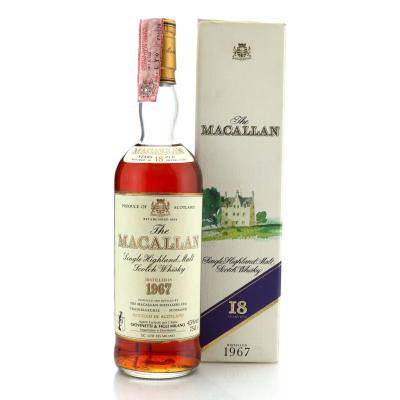Macallan 1967 18 Year Old / Giovinetti Import