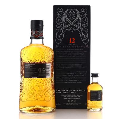 Image for Highland Park 12 Year Old Viking Honour with Viking Pride Miniature