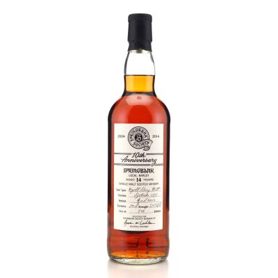 Image for Springbank 1999 Springbank Society 14 Year Old Local Barley / 10th Anniversary